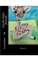 Giraffe Baby Journal