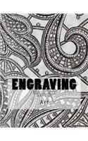 Engraving A4 Lecture Book: A4 Lecture Book 150 Lined Pages 8.5" x 11"