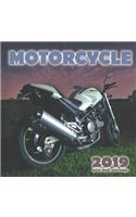 Motorcycle 2019 Mini Wall Calendar