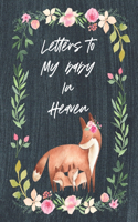 Letters To My Baby In Heaven: A Diary Of All The Things I Wish I Could Say Newborn Memories Grief Journal Loss of a Baby Sorrowful Season Forever In Your Heart Remember and Refle