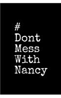 Don't Mess With Nancy Pelosi Reporter Smack Down: Notebook Blank Lined Ruled 6x9, 120 Pages