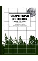 Graph Paper Notebook 1 Inch Squares