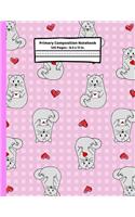 Cats Primary Composition Notebook