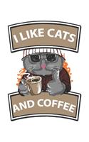 I Like Cats and coffee