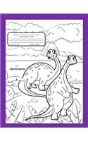 Primary Composition Notebook Handwriting Story Paper