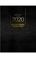 2020 Weekly Planner: Year At A Glance And Vertical Dated Pages With To-Do List and More.