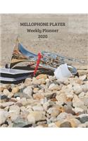 Mellophone Player Weekly Planner 2020: Mellophone Player Gift Idea For Men & Women Musicians - Mellophone Player Weekly Planner Music Note Book - To Do List & Notes Sections - Calendar Vi