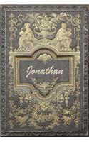 Jonathan: Classic Style Blank Cookbook Recipes & Notes Featuring 120 Pages 6x9