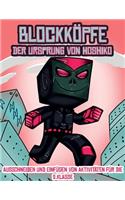 Ausschneiden und Einfügen von Aktivitäten für die 2.Klasse (Blockköpfe - Der Ursprung von Hoshiko): Dieses Blockköpfe Papier -Bastelbuch für Kinder kommt mit 3 speziell ausgewählten Blockkopf-Charakteren, 4 zufälligen Charakteren und 1 Schwebeboard(2 Ausschneiden Und Einfügen Von Aktivitäten Für Die)