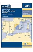 Imray Chart M13: Denia to Barcelona and Ibiza