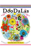 DooDaLas Coloring Book For Adults: Mandala with Doodle Design for all ages