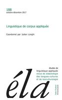 Etudes de Linguistique Appliquee - N4/2017