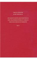Staatsbibliothek Zu Berlin - Preussischer Kulturbesitz. Kataloge Der Handschriftenabteilung / Erste Reihe. Handschriften / Die Manuscripta Magdeburgica Der Staatsbibliothek Zu Berlin - Preussischer Kulturbesitz