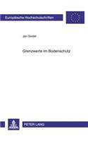 Grenzwerte Im Bodenschutz