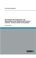 Die Position des Kastilischen, die Begründung seiner Bedeutung bei Lázaro Carreter, 