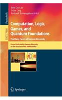 Computation, Logic, Games, and Quantum Foundations - The Many Facets of Samson Abramsky