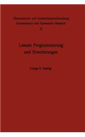 Lineare Programmierung Und Erweiterungen
