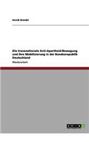 transnationale Anti-Apartheid-Bewegung und ihre Mobilisierung in der Bundesrepublik Deutschland