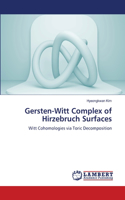 Gersten-Witt Complex of Hirzebruch Surfaces