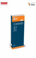 Taxmann's Companies Act 2013 [Pocket | Bare Act] â€“ A compact & updated bare act featuring amended, annotated text of the Companies Act 2013, with provisions from other Acts