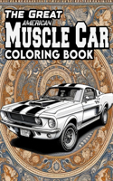 Great American Muscle Car Coloring book