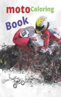 moto Coloring Book