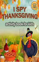 I Spy Thanksgiving Activity Book for Kids Ages 6-10