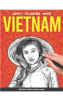 Vietnam Adults Coloring Book