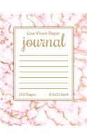 Low Vision Paper Journal