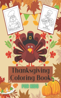 Thanksgiving Coloring Book for Kids