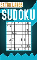 Extra Large Print Sudoku Books for Adults and Seniors.