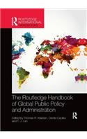 The Routledge Handbook of Global Public Policy and Administration