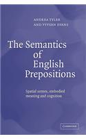 Semantics of English Prepositions