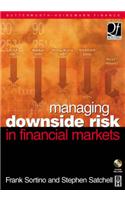 Managing Downside Risk in Financial Markets