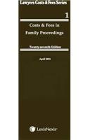 Costs and Fees in Family Proceedings