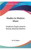 Studies in Modern Music