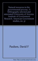 Natural Resources in the Governmental Process