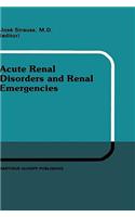 Acute Renal Disorders and Renal Emergencies