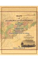 Maps of Alabama and Tennessee by Matthew Rhea