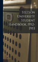 Stetson University Student Handbook, 1952-1953