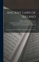 Ancient Laws of Ireland