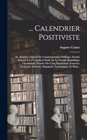 ... Calendrier Positiviste