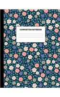 Composition Notebook: Wide Ruled Paper Notebook Journal - Blank Lined Workbook for Teens Kids Students Girls for Home School College for Writing Notes