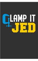 Clamp it Jed: Blank Lined Journal