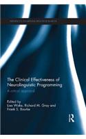 The Clinical Effectiveness of Neurolinguistic Programming