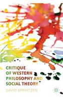 Critique of Western Philosophy and Social Theory