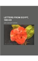 Letters from Egypt, 1863-65