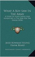 What A Boy Saw In The Army