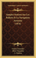 Simples Notions Sur Les Ballons Et La Navigation Aerienne (1876)