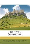 European Dramatists